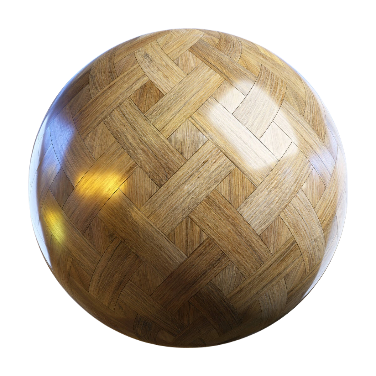 风格化老旧篮纹木镶木地板01 CGAxis stylizied old basketweave wood parquet