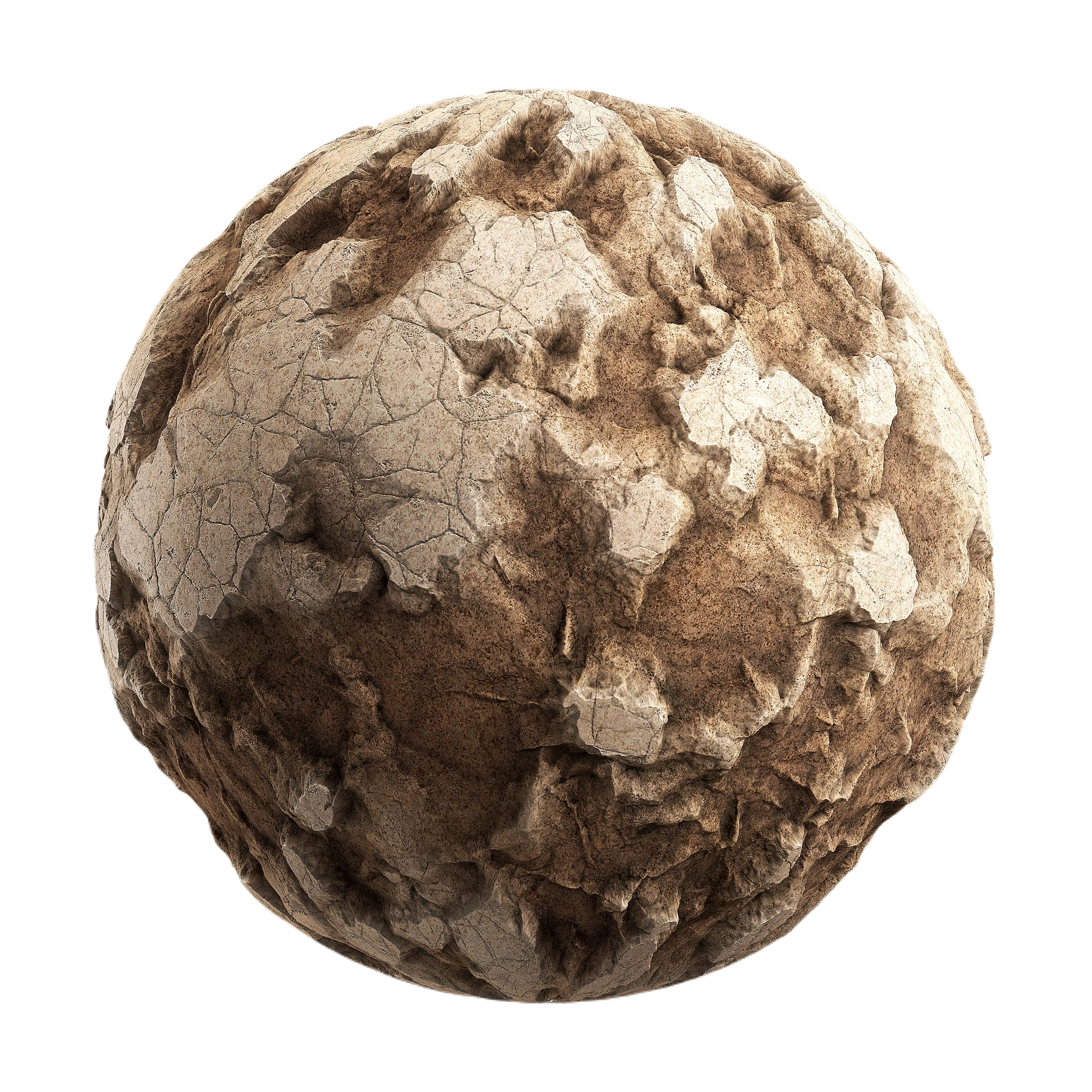 侵蚀橙色岩石7 CGAxis eroded orange rock