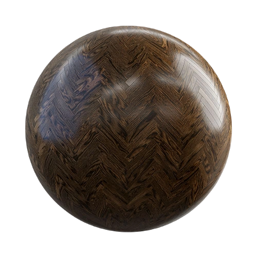 胡桃木人字形地板02 CGAxis walnut herringbone floor