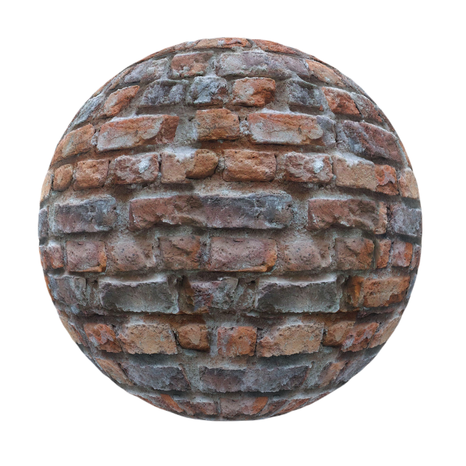 陈旧砖墙2 CGAxis old brick wall