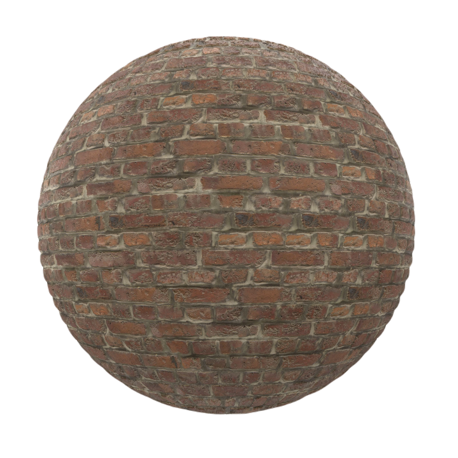 红色砖墙3 CGAxis red brick wall
