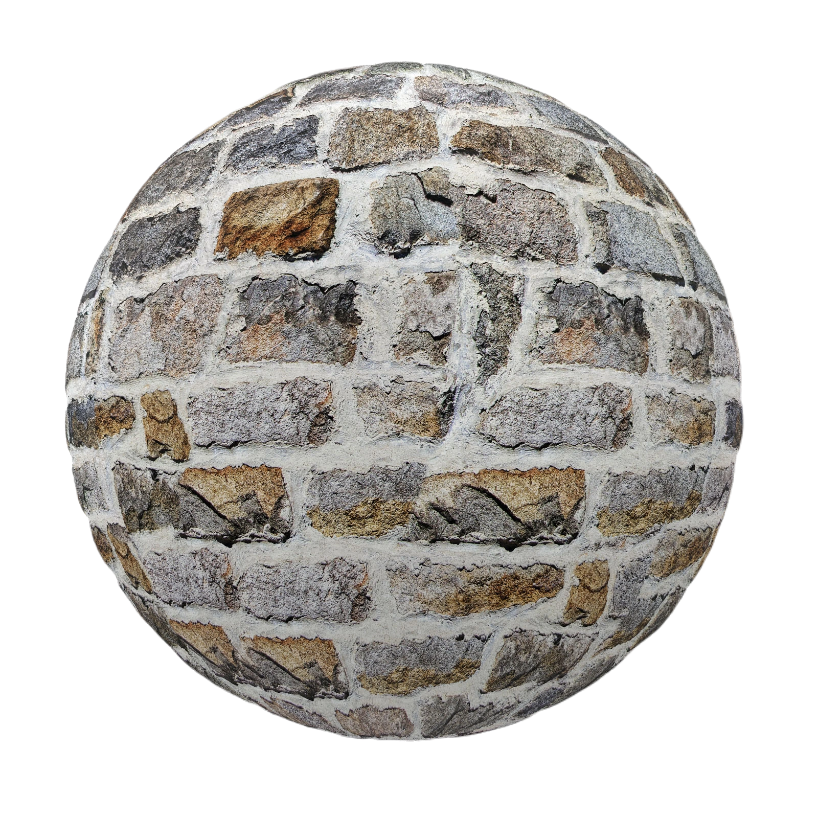 石头砖墙10 CGAxis stone brick wall