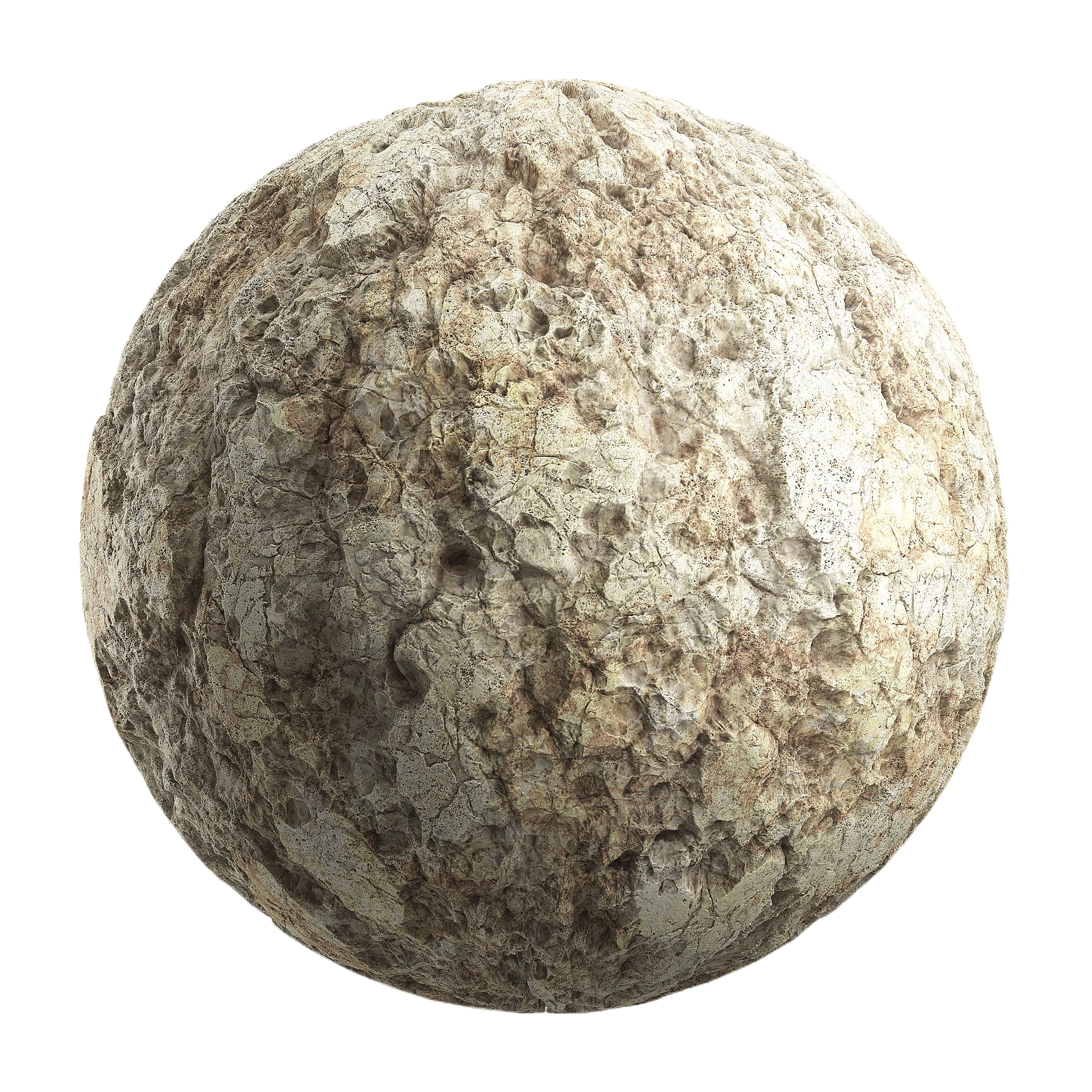 侵蚀米色岩石 CGAxis eroded beige rock