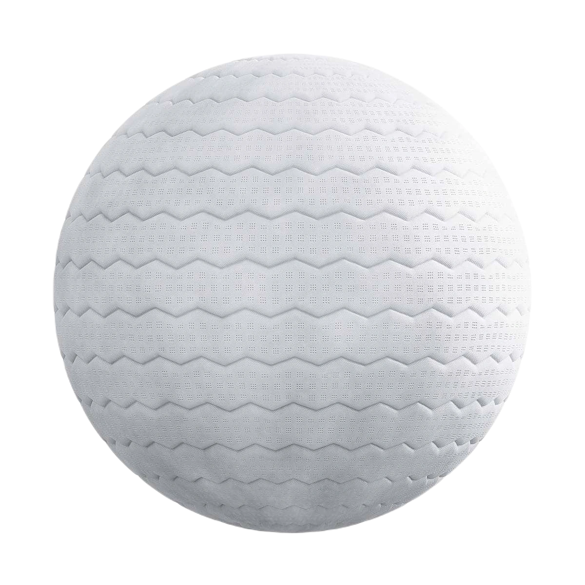 缝制白色面料2 CGAxis quilted white fabric