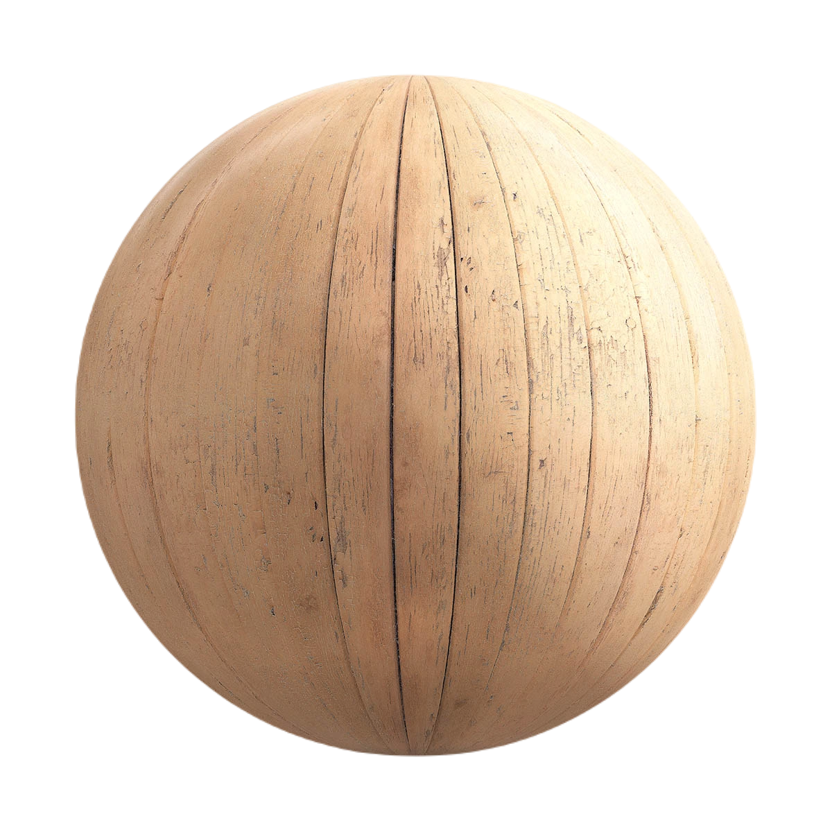 橙色油漆木板01 CGAxis orange painted wooden planks
