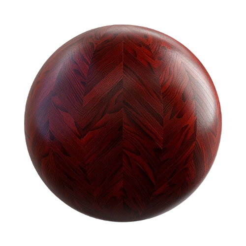 红橡木V字形地板 CGAxis red oak chevron floor