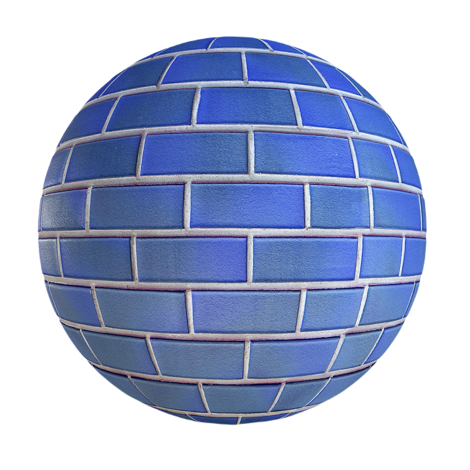 蓝色砖墙 CGAxis blue brick wall