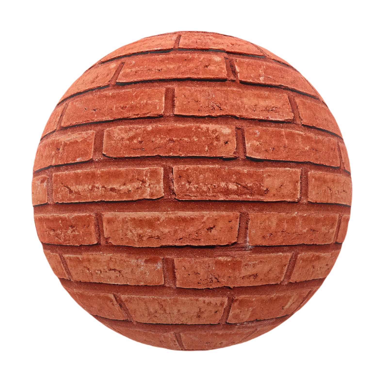 红色砖墙21 CGAxis red brick wall