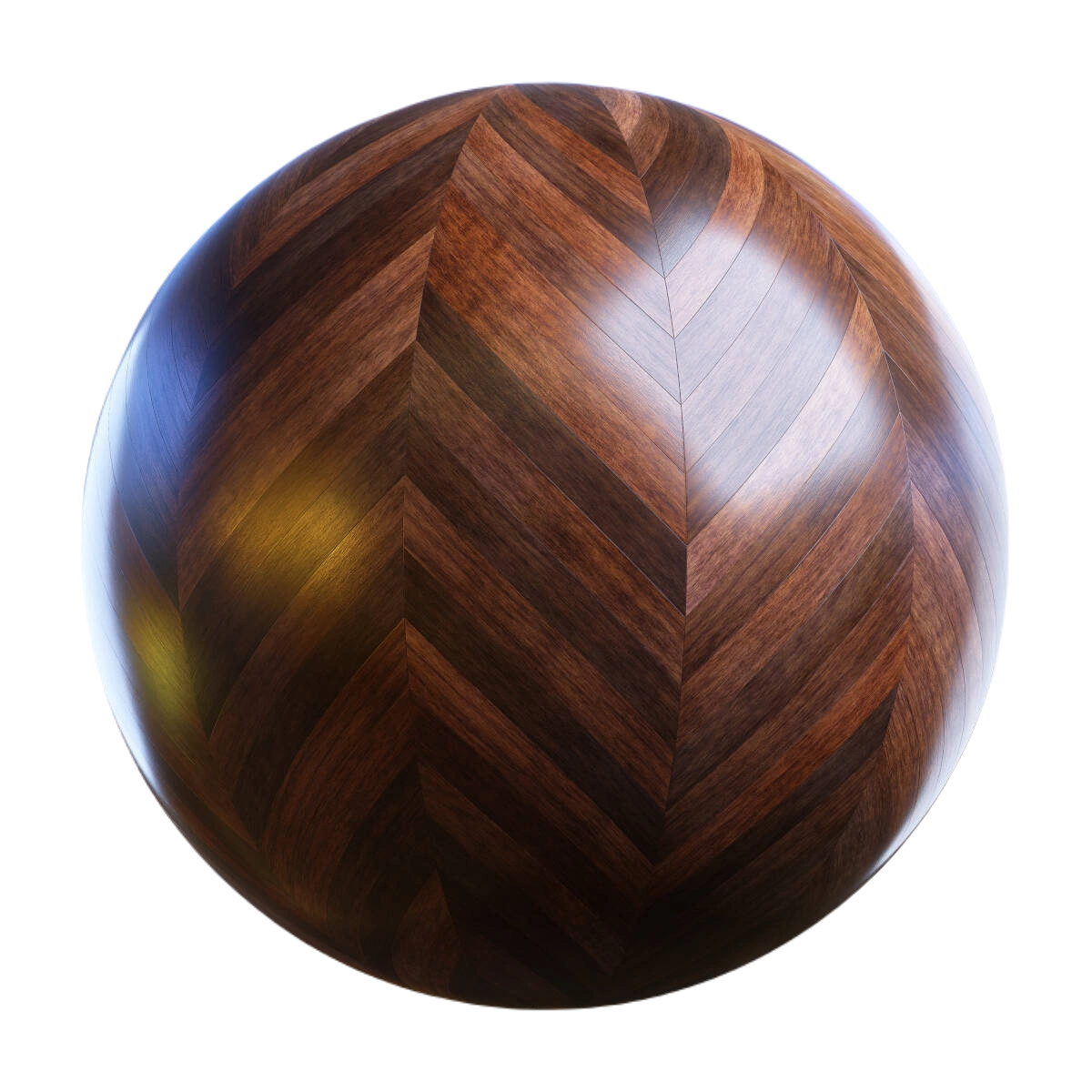 深色V字形实木复合地板01 CGAxis dark chevron wood parquet