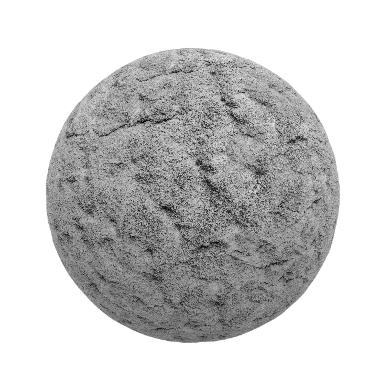 粗糙灰色石头04 CGAxis rough grey stone
