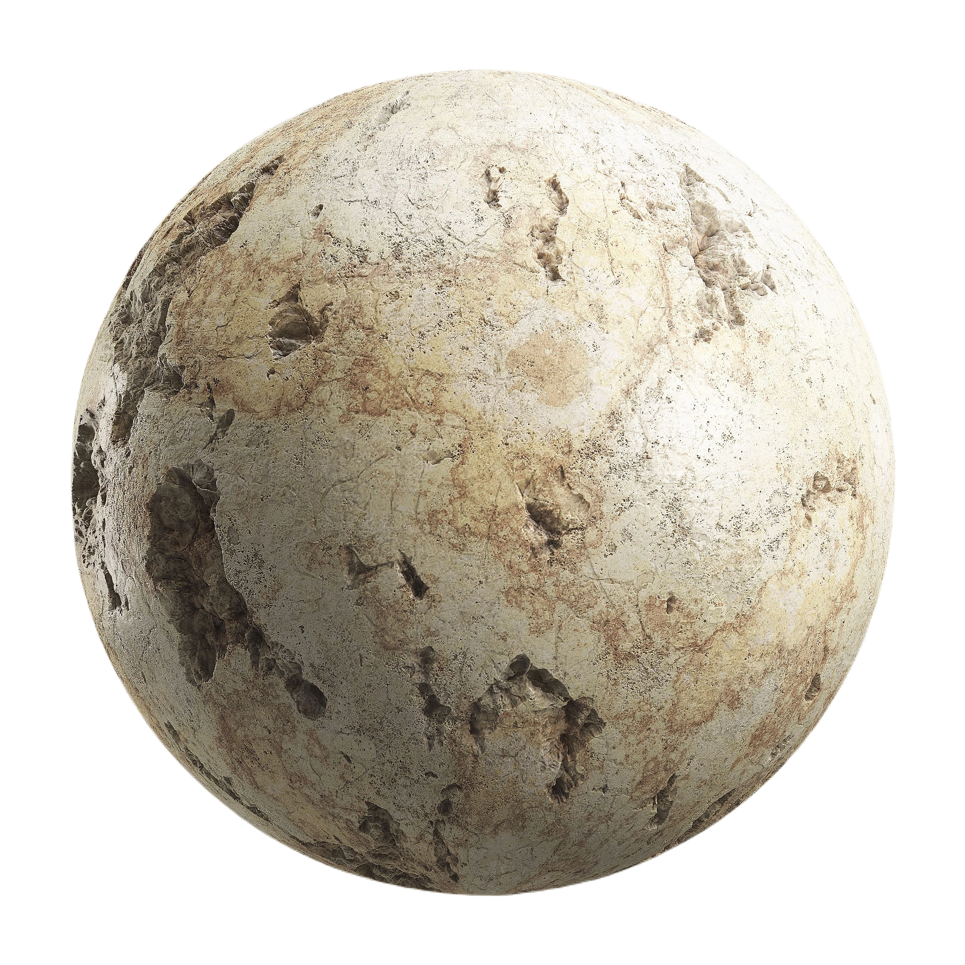 侵蚀米色岩石2 CGAxis eroded beige rock