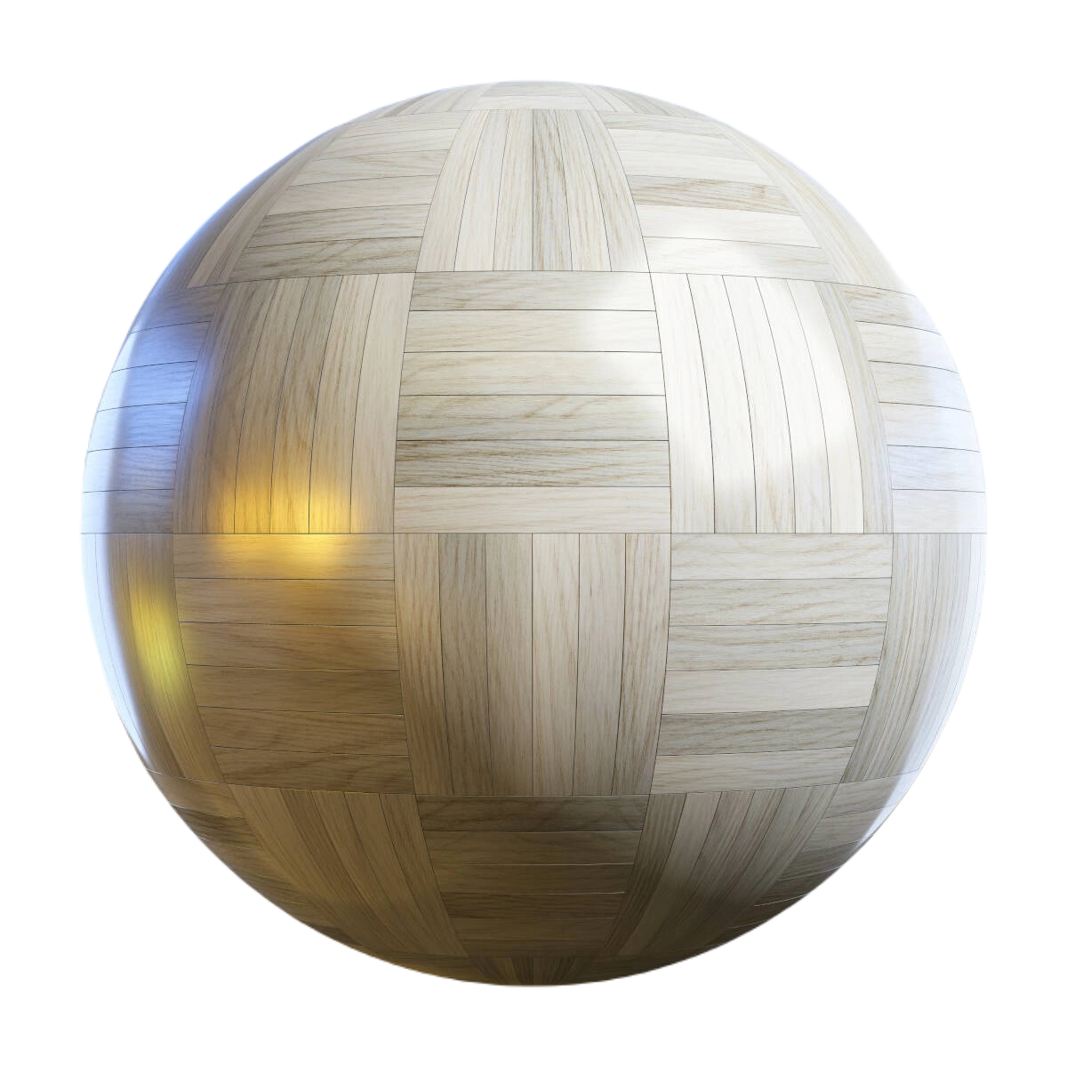 灰色篮子实木复合地板01 CGAxis grey basket wood parquet