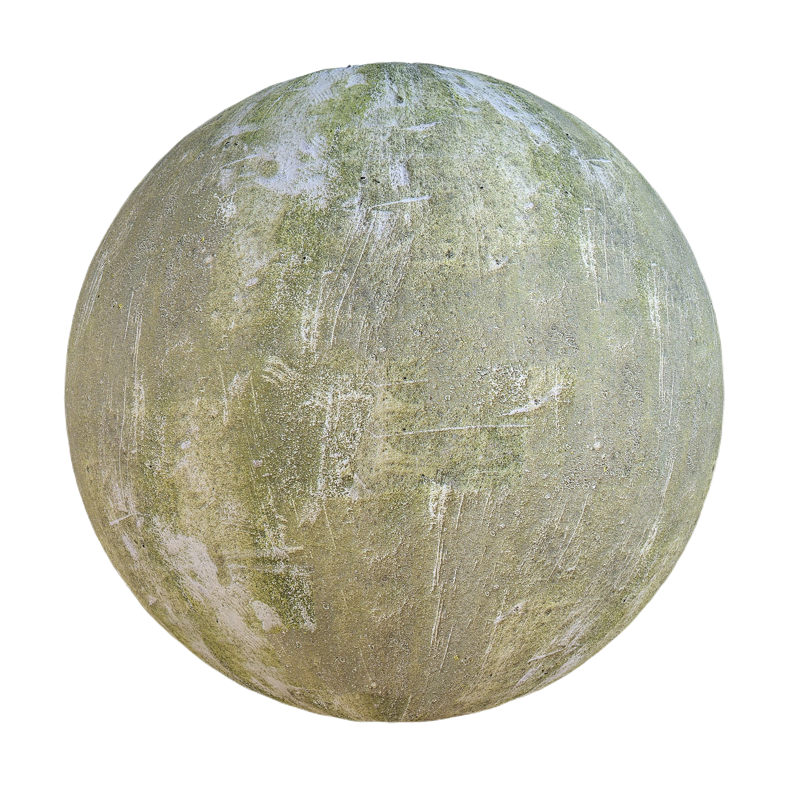 划痕绿色混凝土 CGAxis scratched green concrete
