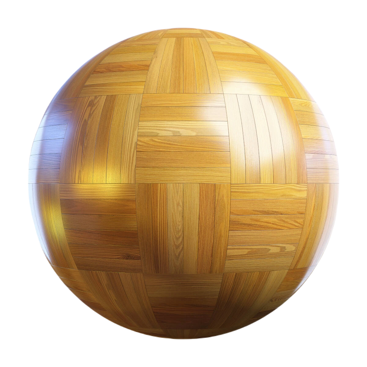 橡木篮实木复合地板02 CGAxis oak basket wood parquet