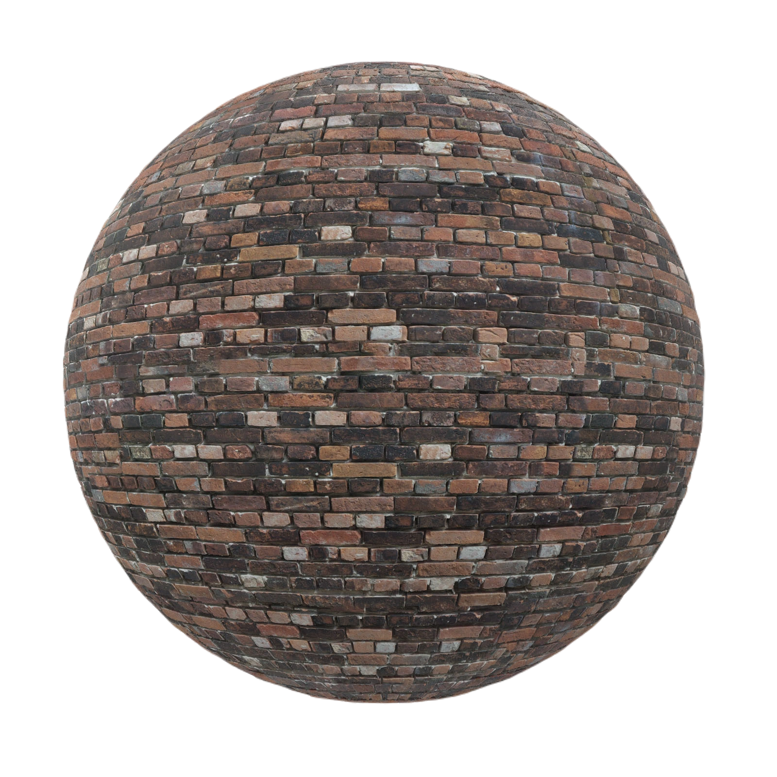 红色黑色砖墙1 CGAxis red and black brick wall
