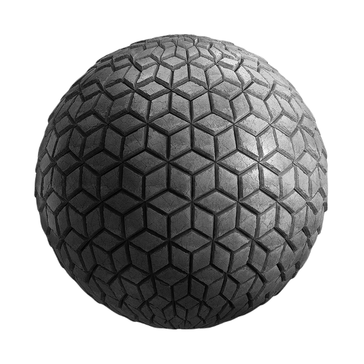 立方体混凝土砖 CGAxis cube shaped concrete tiles