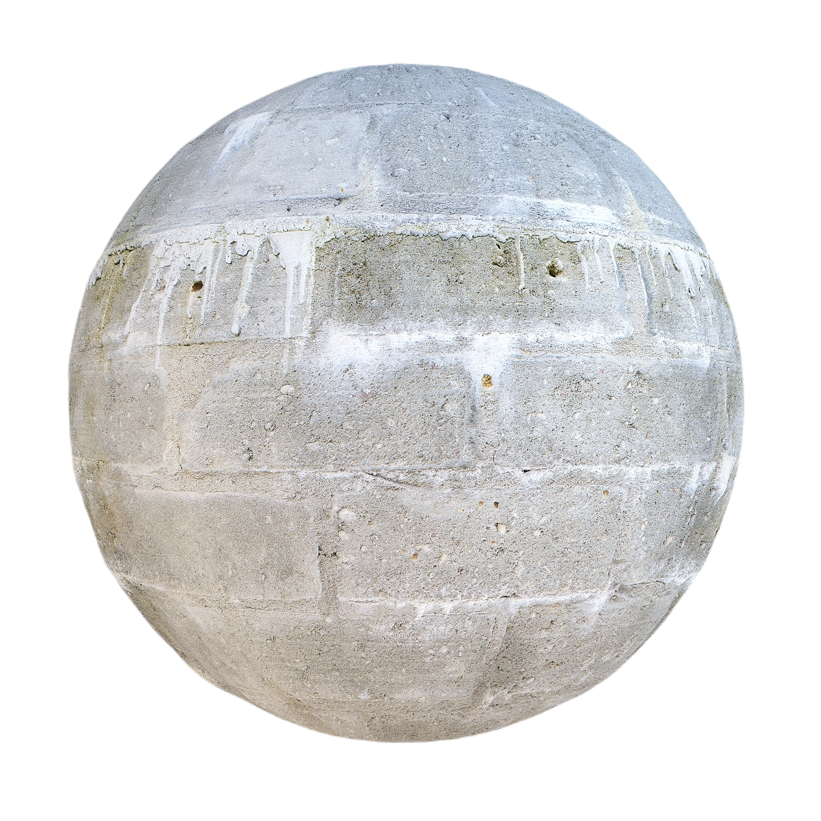 水泥灰色砖墙2 CGAxis grey brick wall with cement