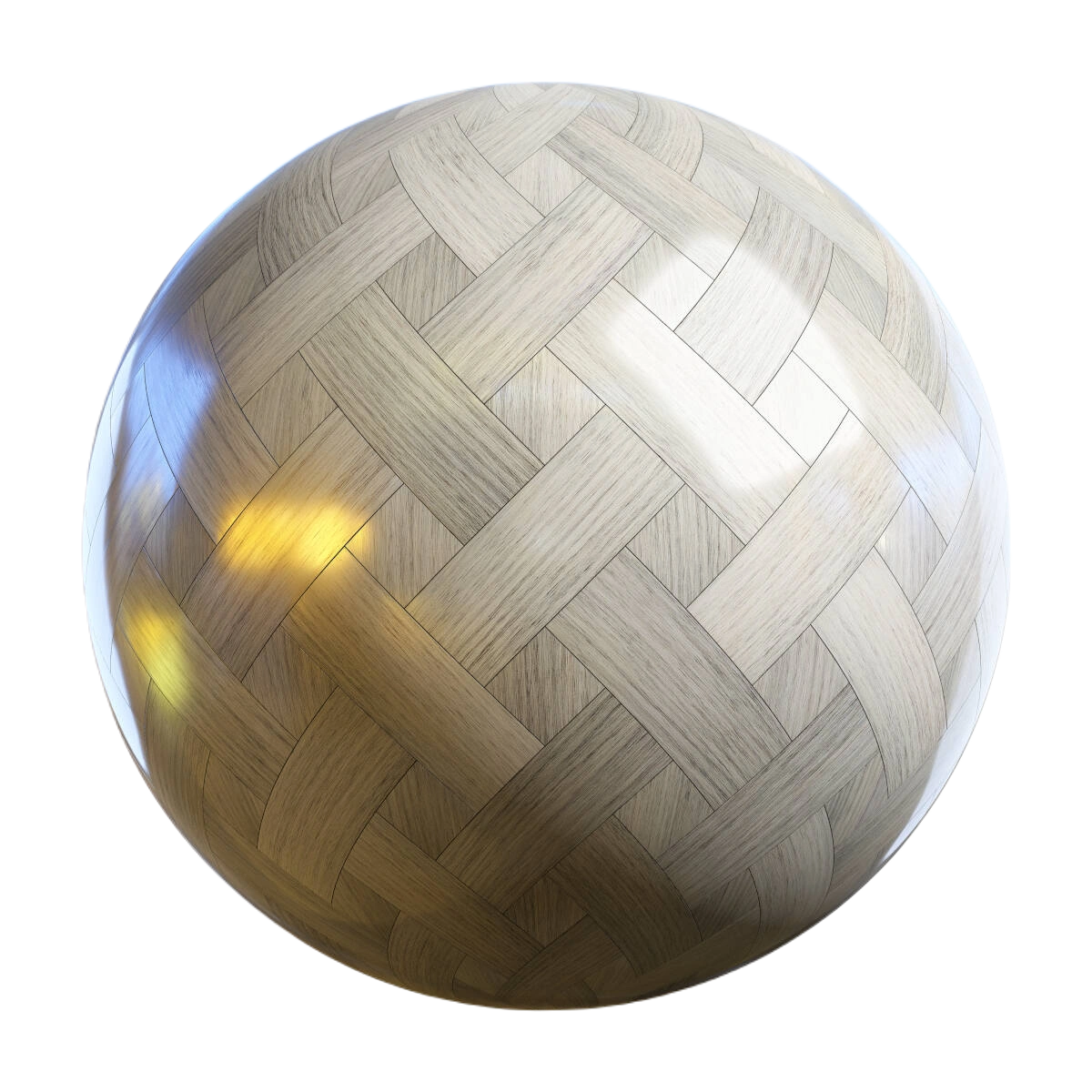 灰色篮纹实木复合地板02 CGAxis grey basketweave wood parquet