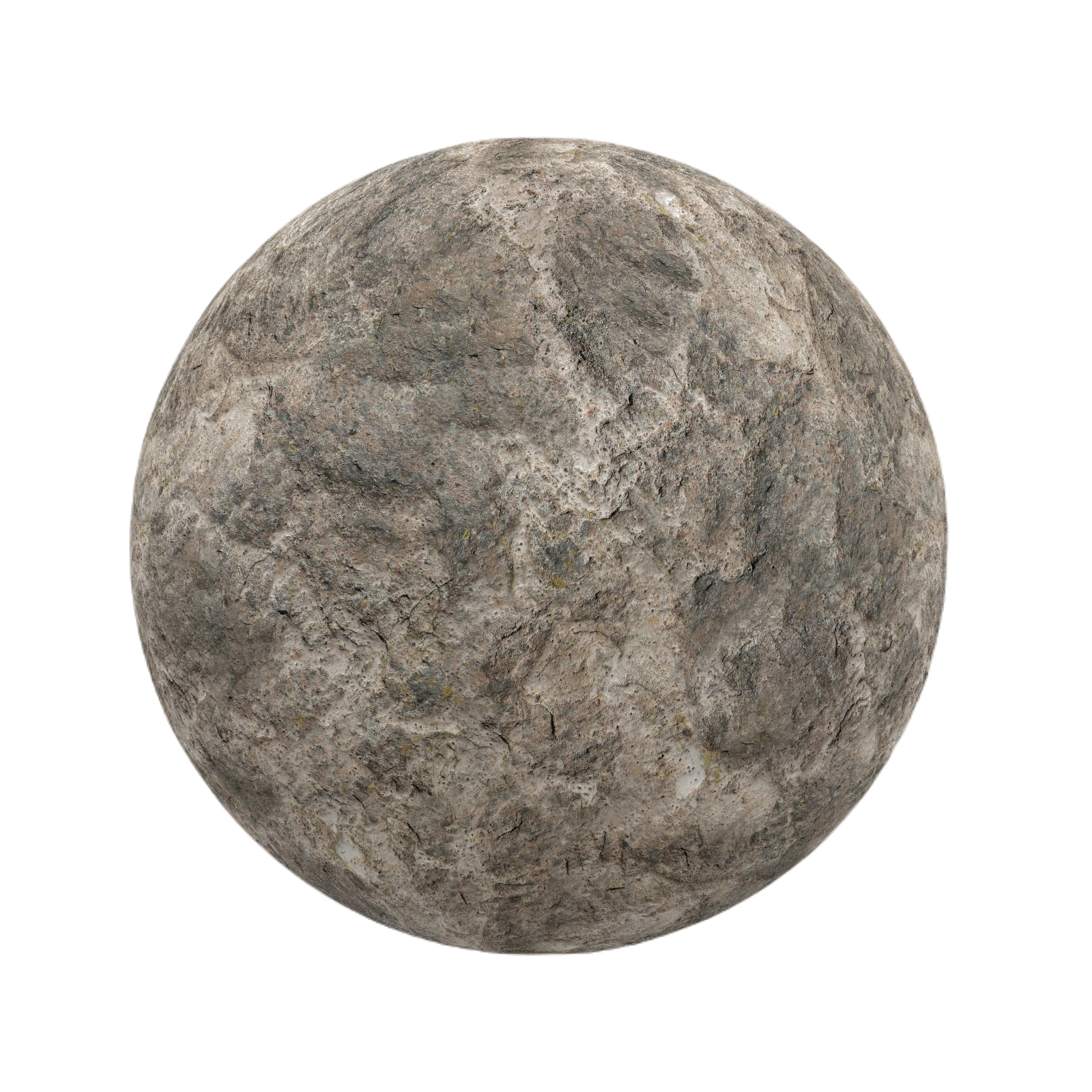 棕色粗糙石头 CGAxis brown rough stone