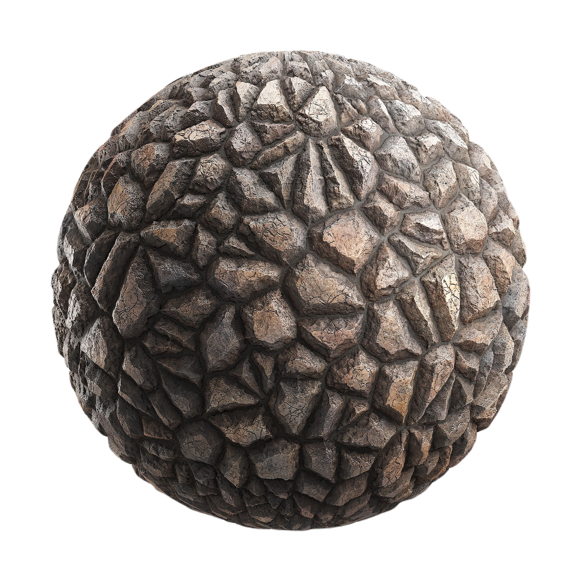 粗糙岩石砖块2 CGAxis rough rock tiles