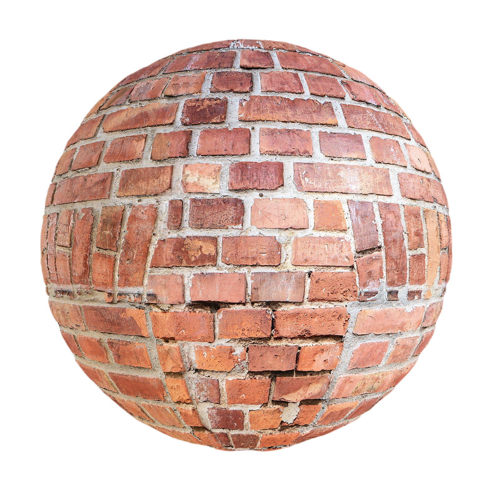 红色砖墙29 CGAxis red brick wall