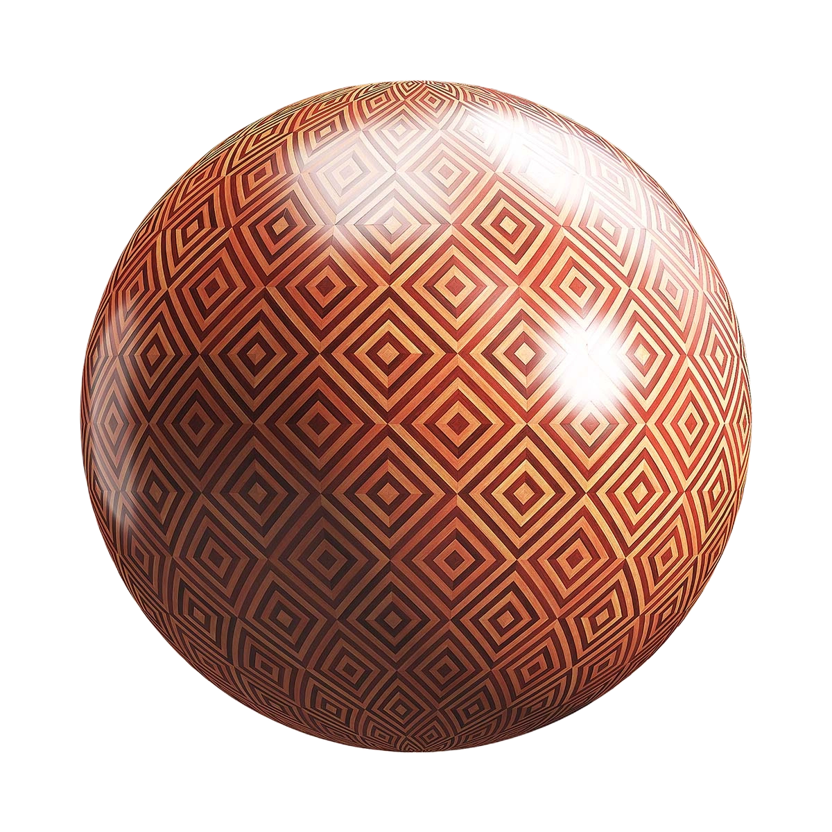 红还原方形木拼花 CGAxis red reducing square wood parquet