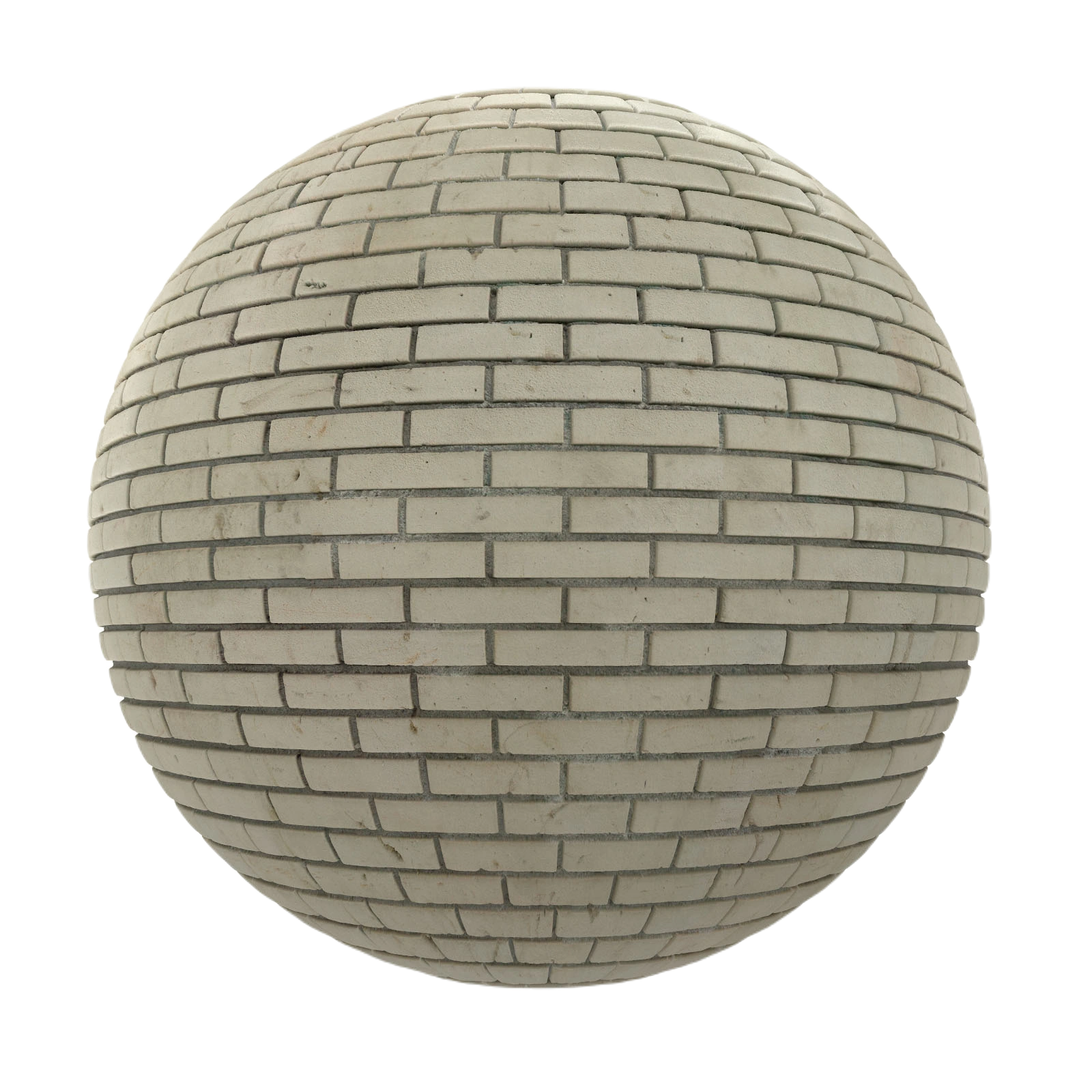 白色砖墙3 CGAxis white brick wall
