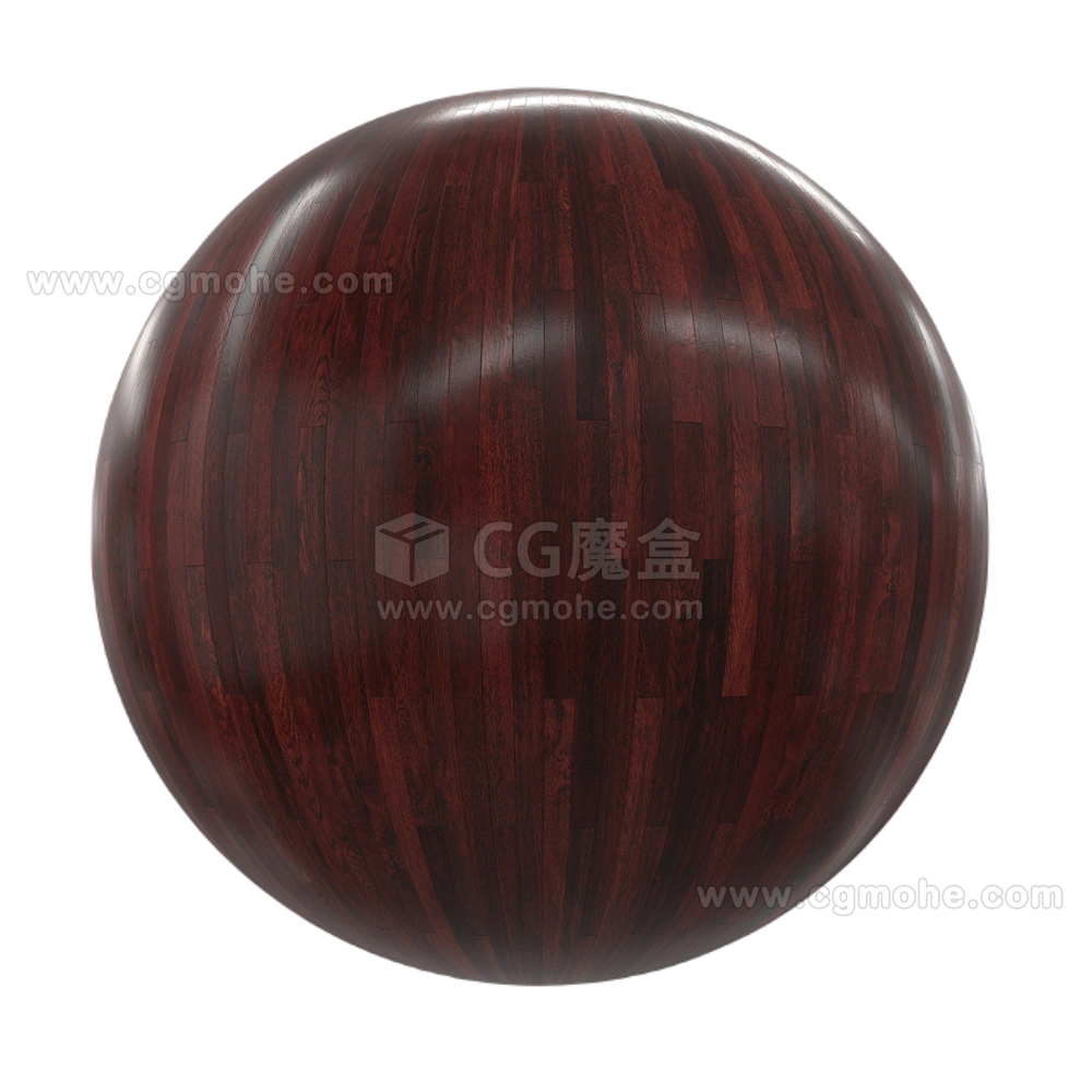 深色光泽木地板07 CGAxis dark shiny wood tiles