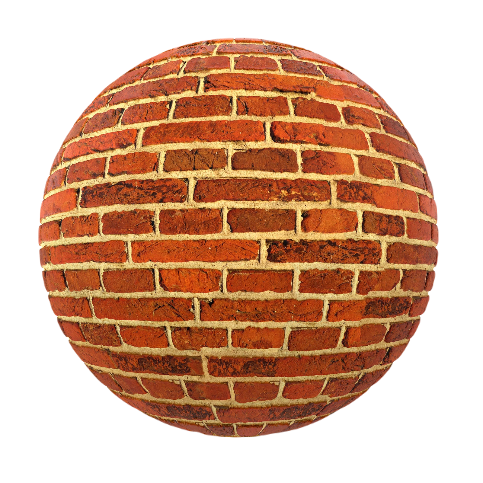 红色砖墙19 CGAxis red brick wall