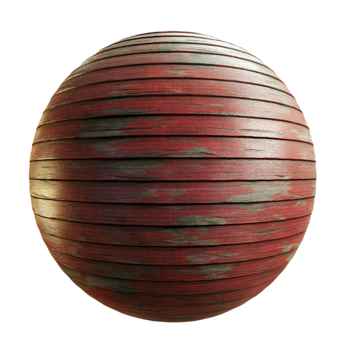 红色油漆水平木板 CGAxis horizontal planks with red paint