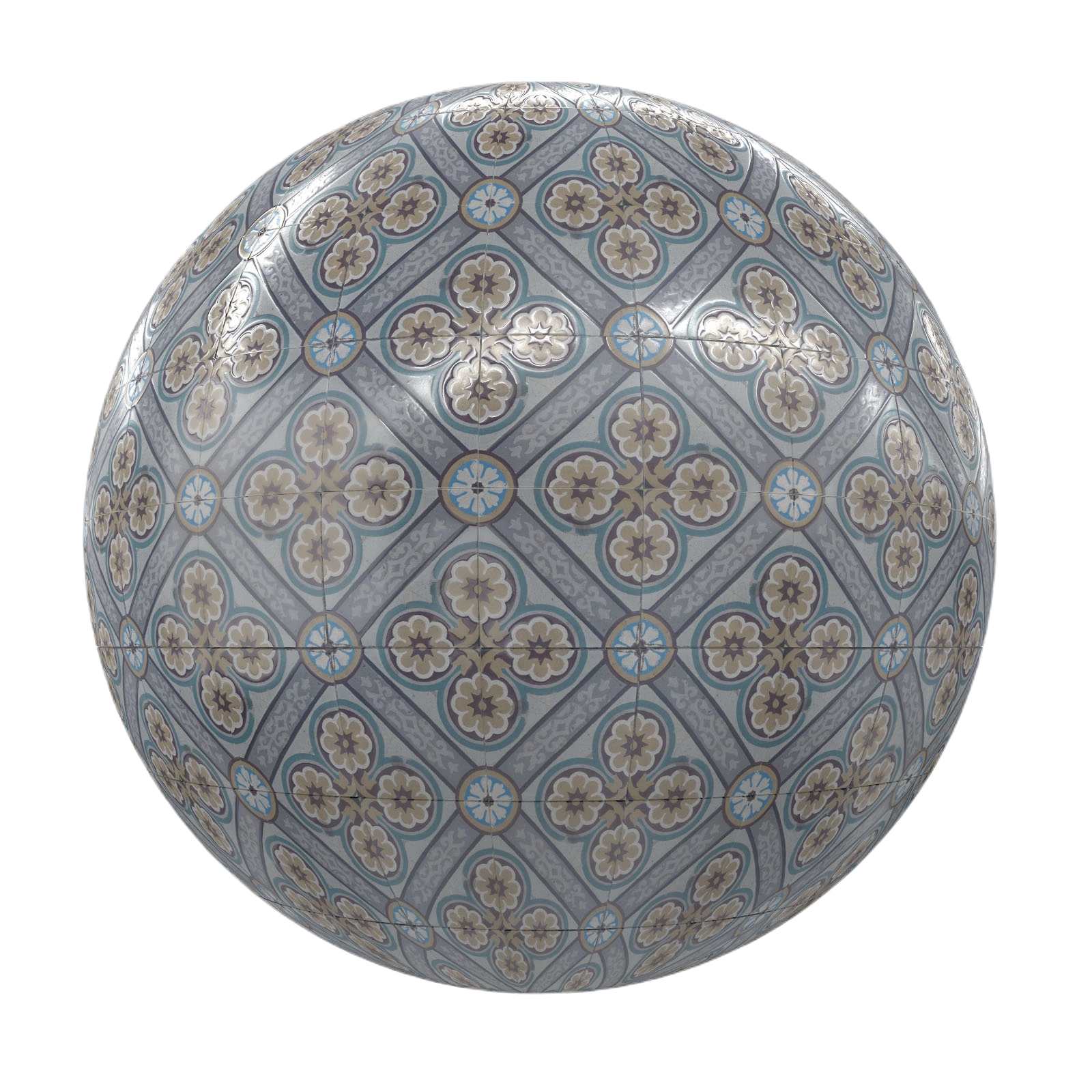 图案瓷砖 CGAxis patterned tiles