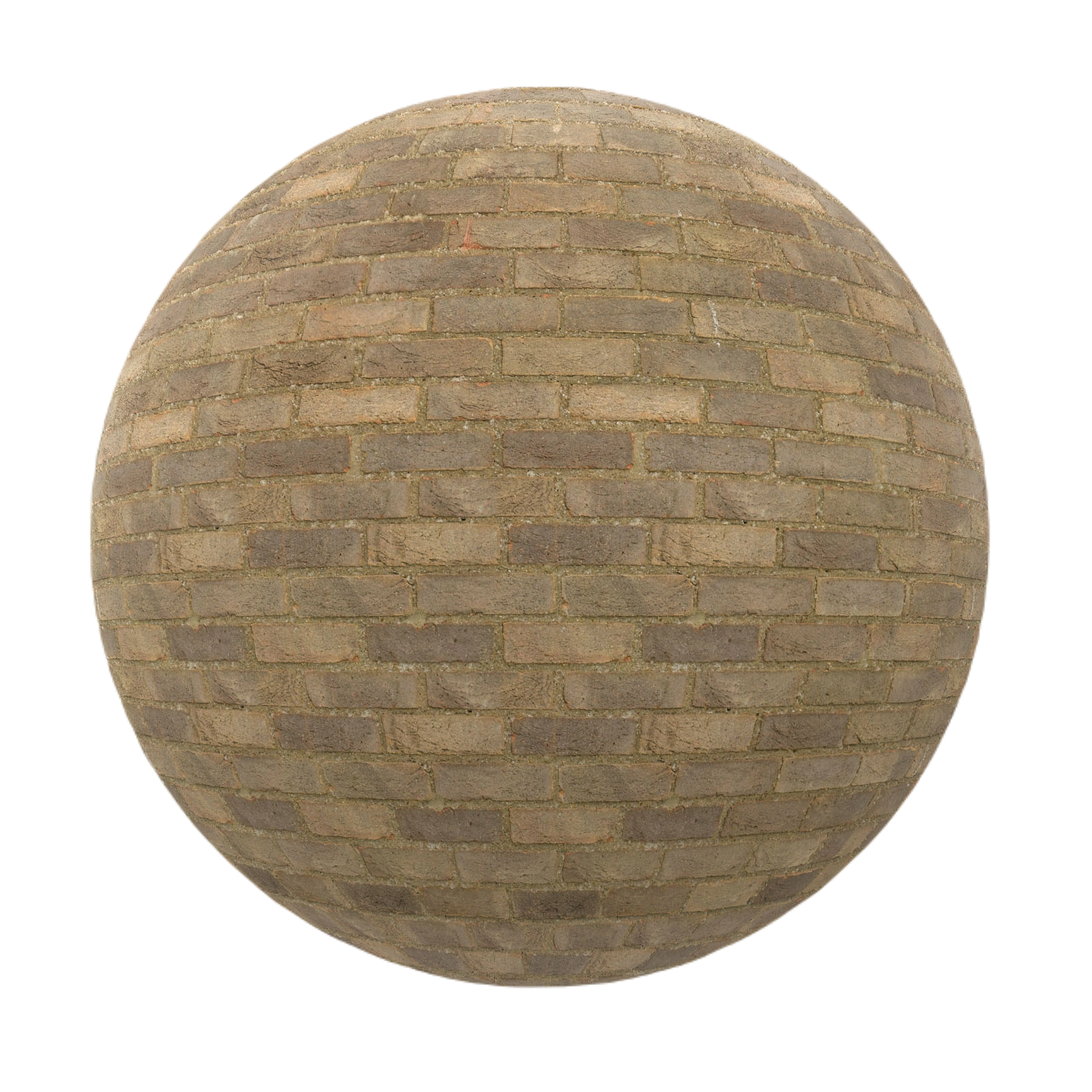 棕色砖墙3 CGAxis brown brick wall