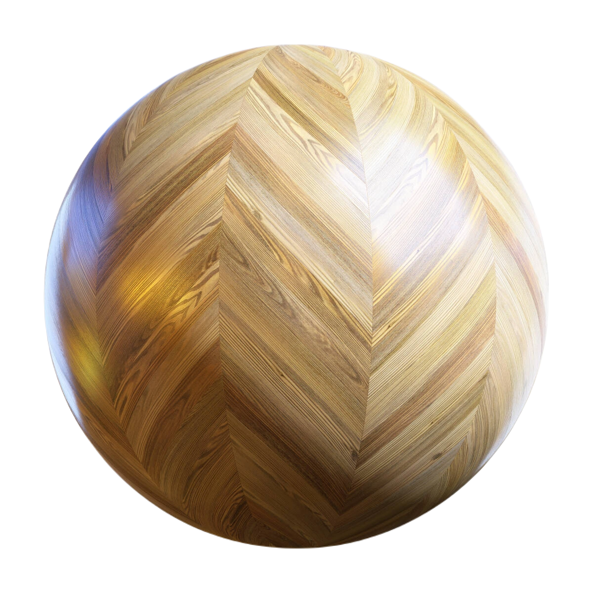 橡木人字纹实木复合地板01 CGAxis oak chevron wood parquet