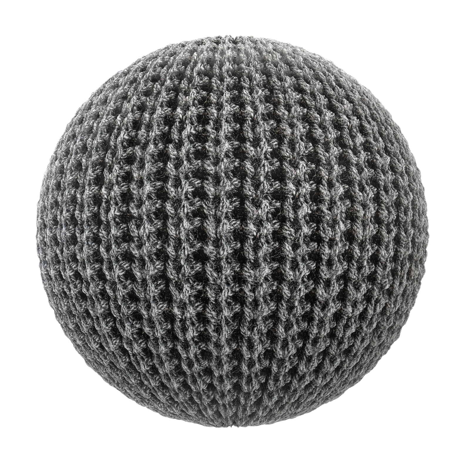 黑色羊毛织物布料 CGAxis black wool fabric