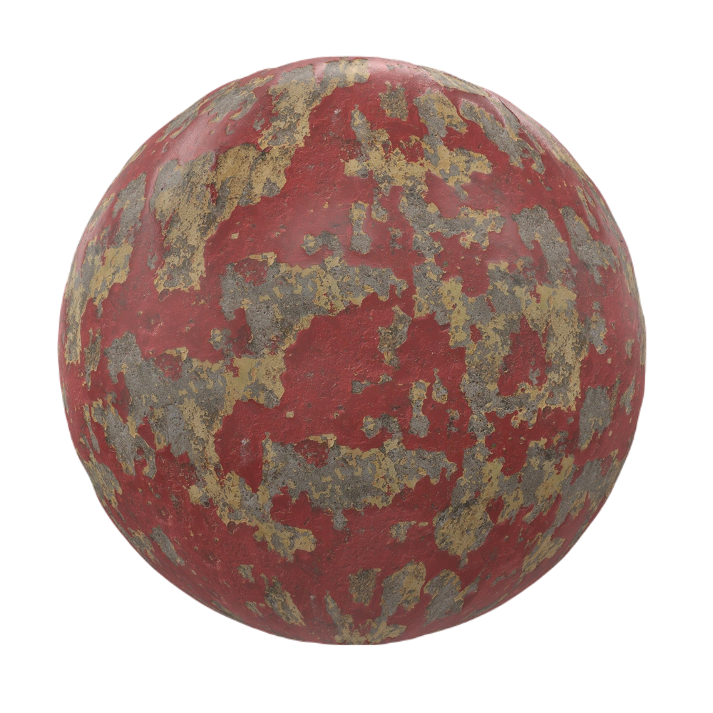 红色油漆混凝土 CGAxis red painted concrete