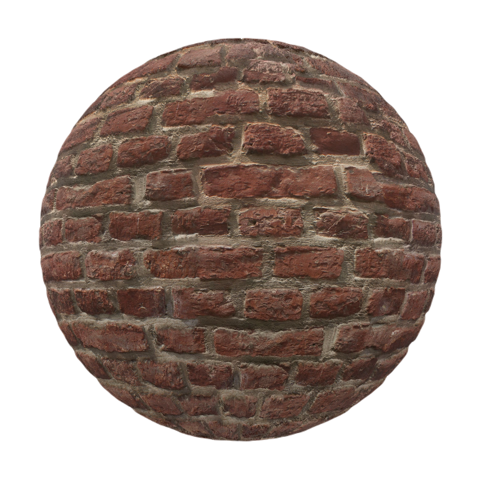 红色砖墙2 CGAxis red brick wall