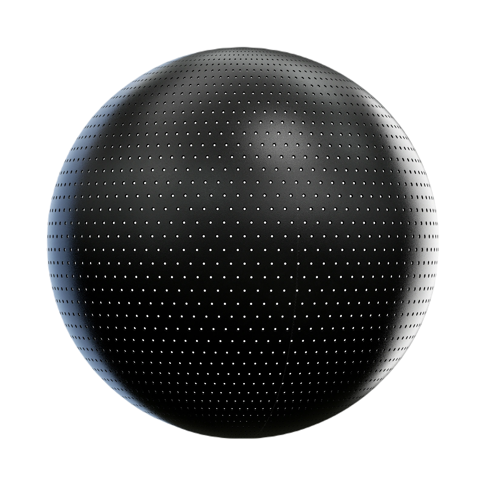 黑色穿孔塑料 CGAxis black perforated plastic