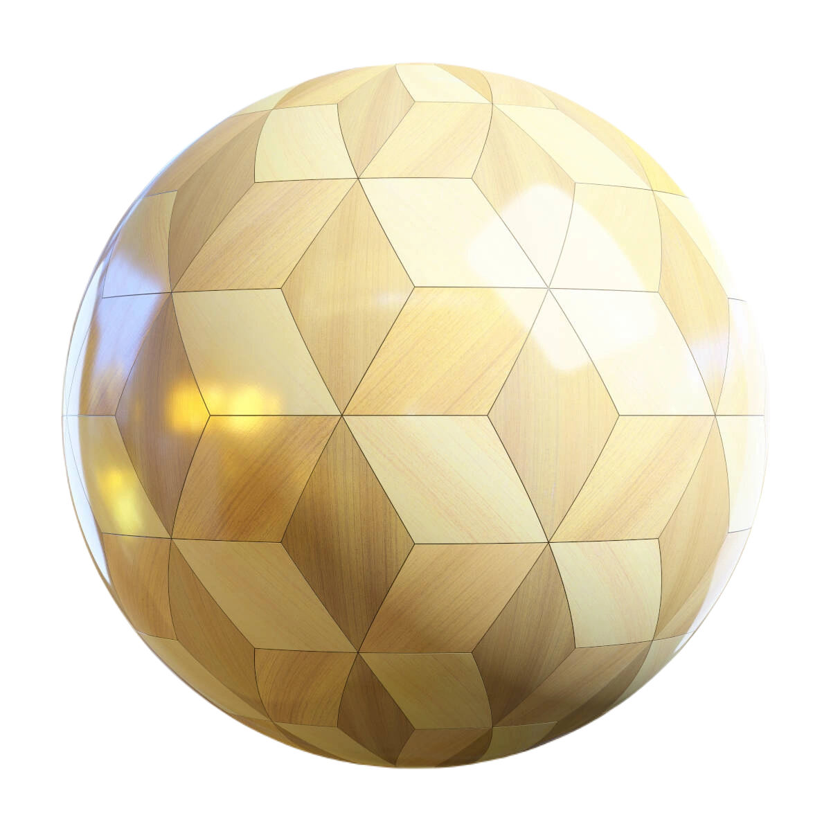 亮色立方木地板 CGAxis light cube wood parquet