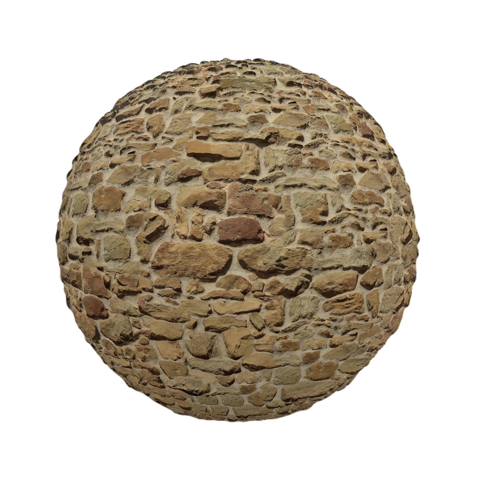 不规则石路面03 CGAxis irregular stone pavement