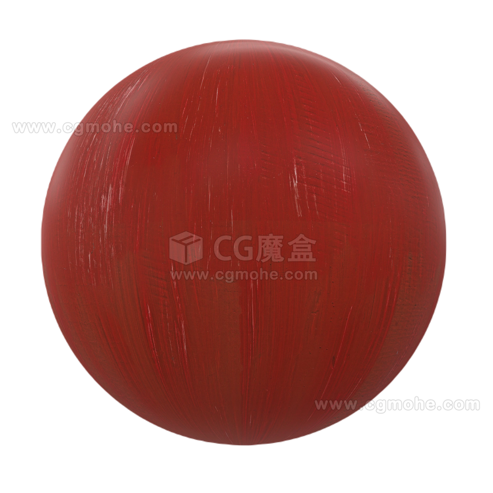 红漆木01 CGAxis red painted wood