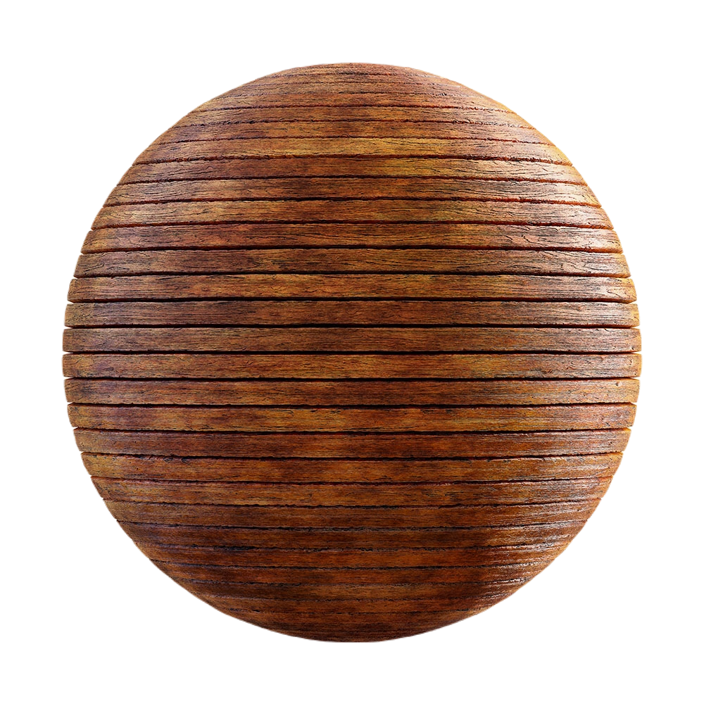 橙色油漆木板 CGAxis orange painted wood planks