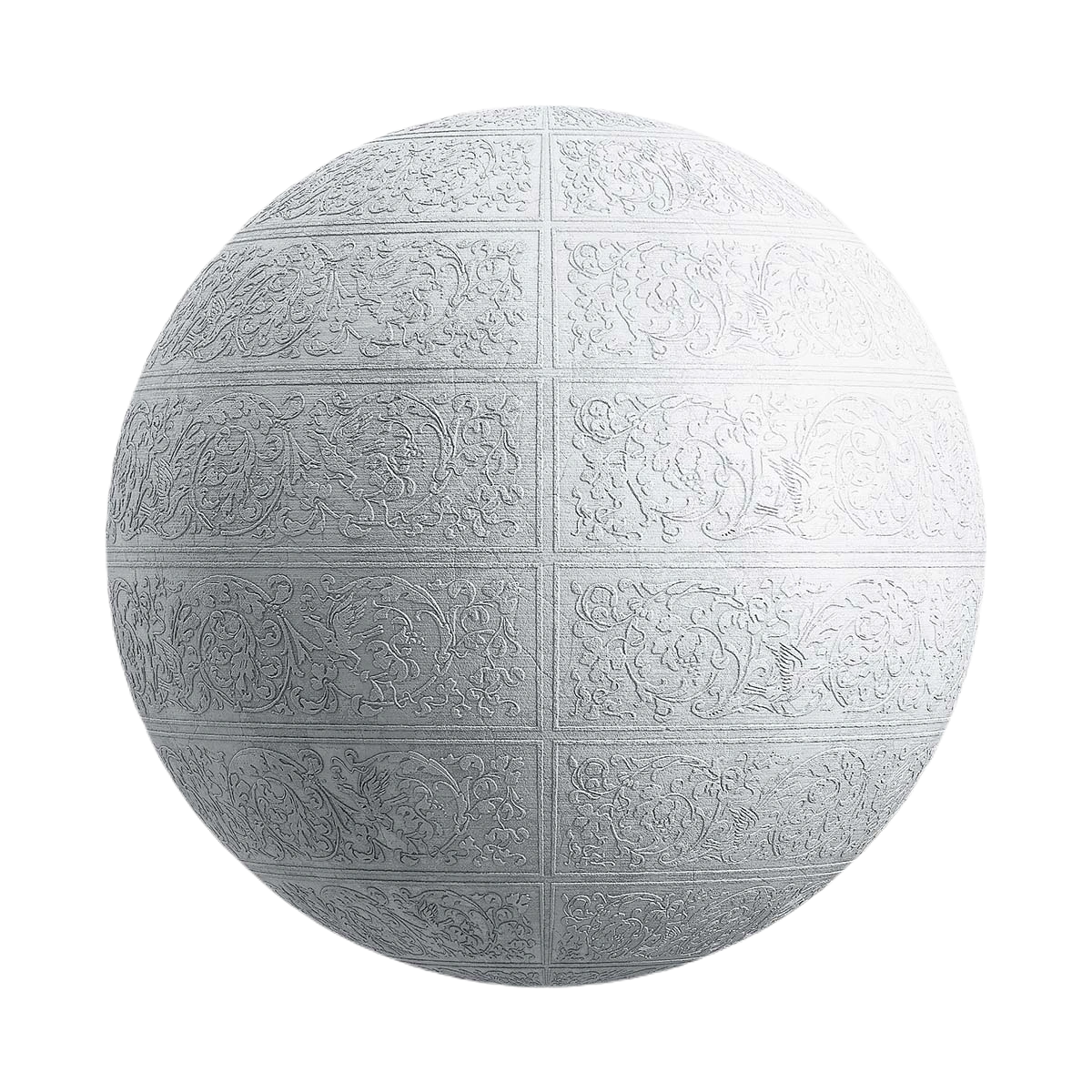 石膏装饰墙2 CGAxis plaster decor wall