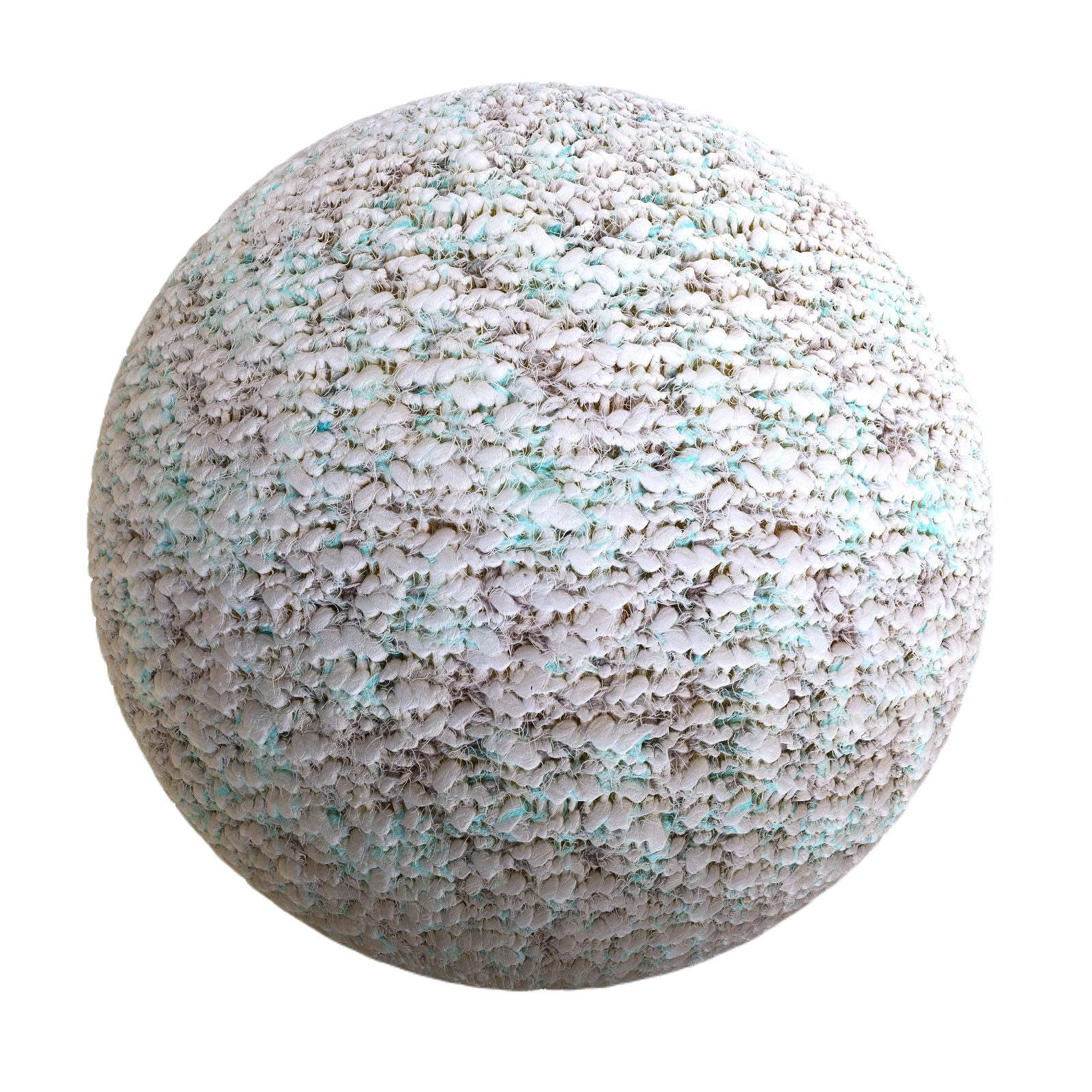 青白色织物布料 CGAxis cyan and white fabric