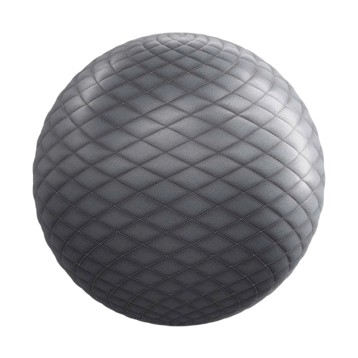 缝制灰色皮革 CGAxis quilted grey leather