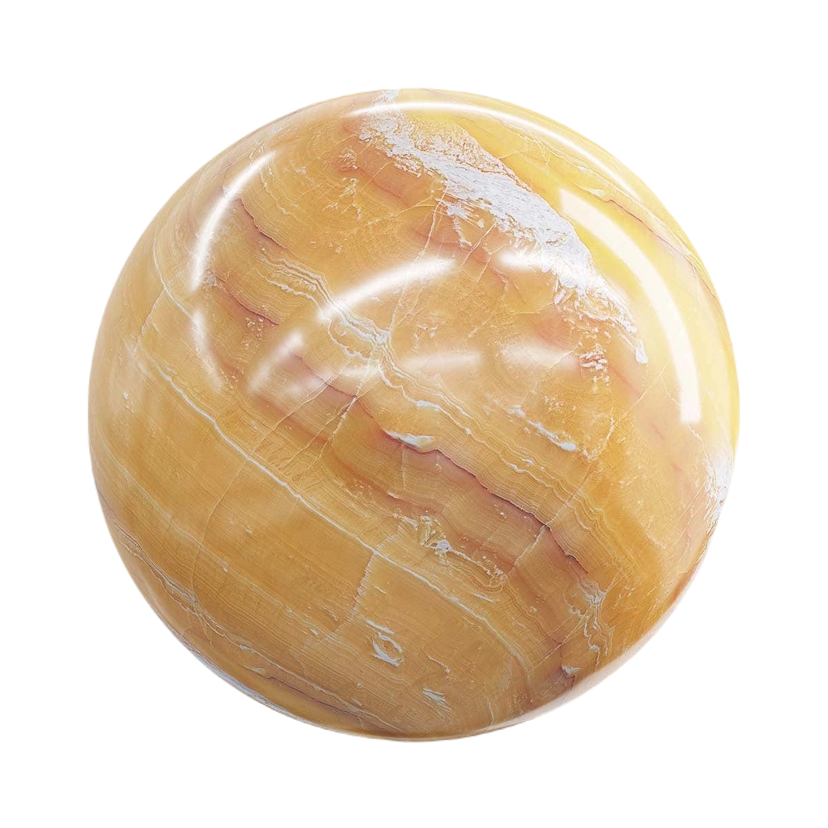 橙色大理石3 CGAxis orange marble