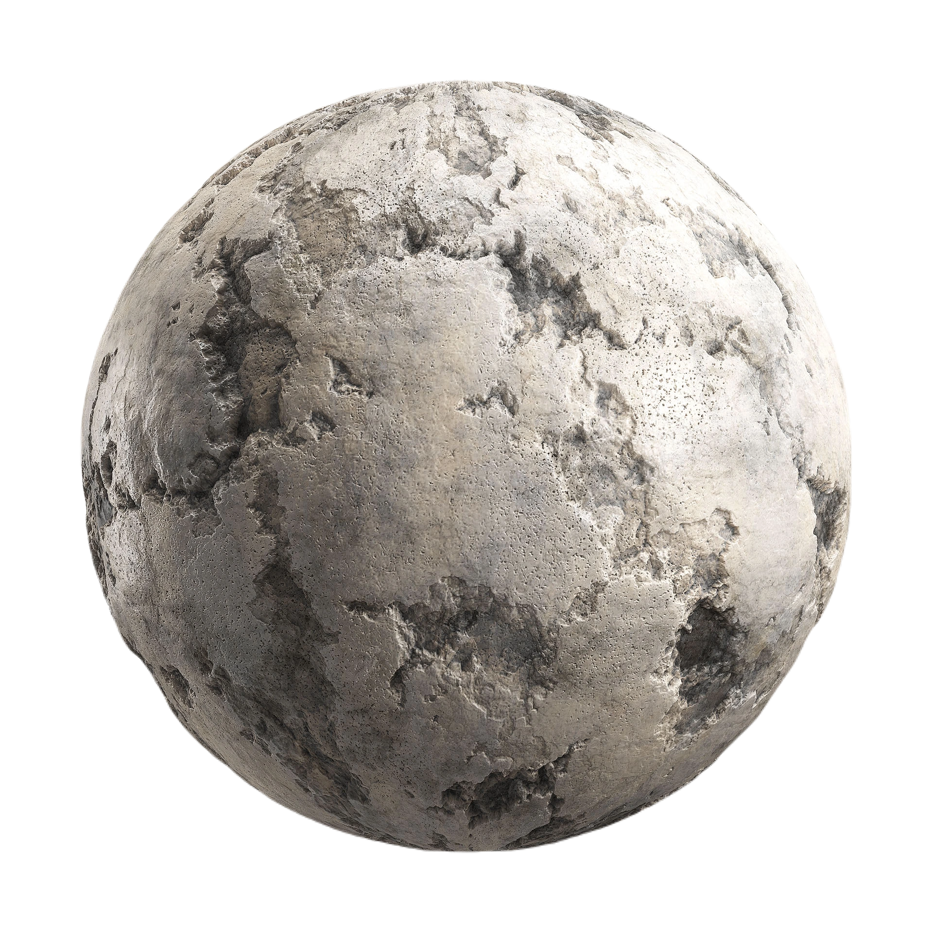 侵蚀灰色岩石1 CGAxis eroded grey rock