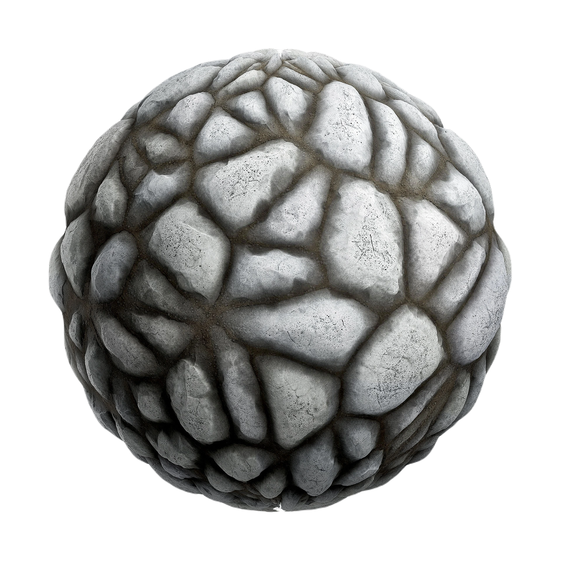 大块白色岩石砖块 CGAxis large white rock tiles