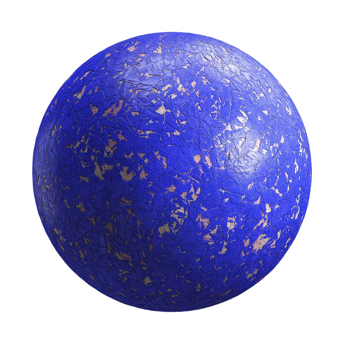 蓝色片状油漆 CGAxis blue flaky paint