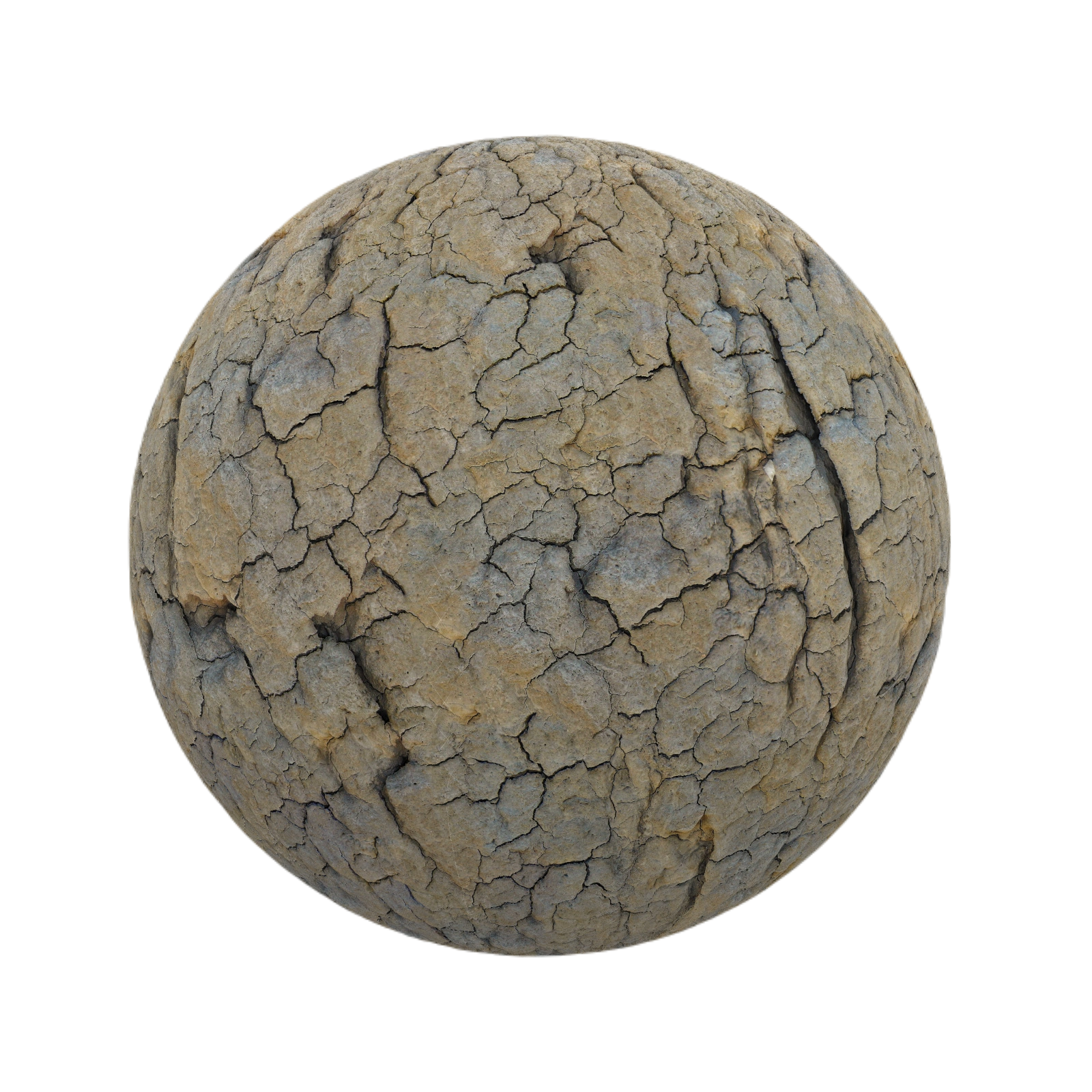 破裂的污垢 CGAxis cracked dirt