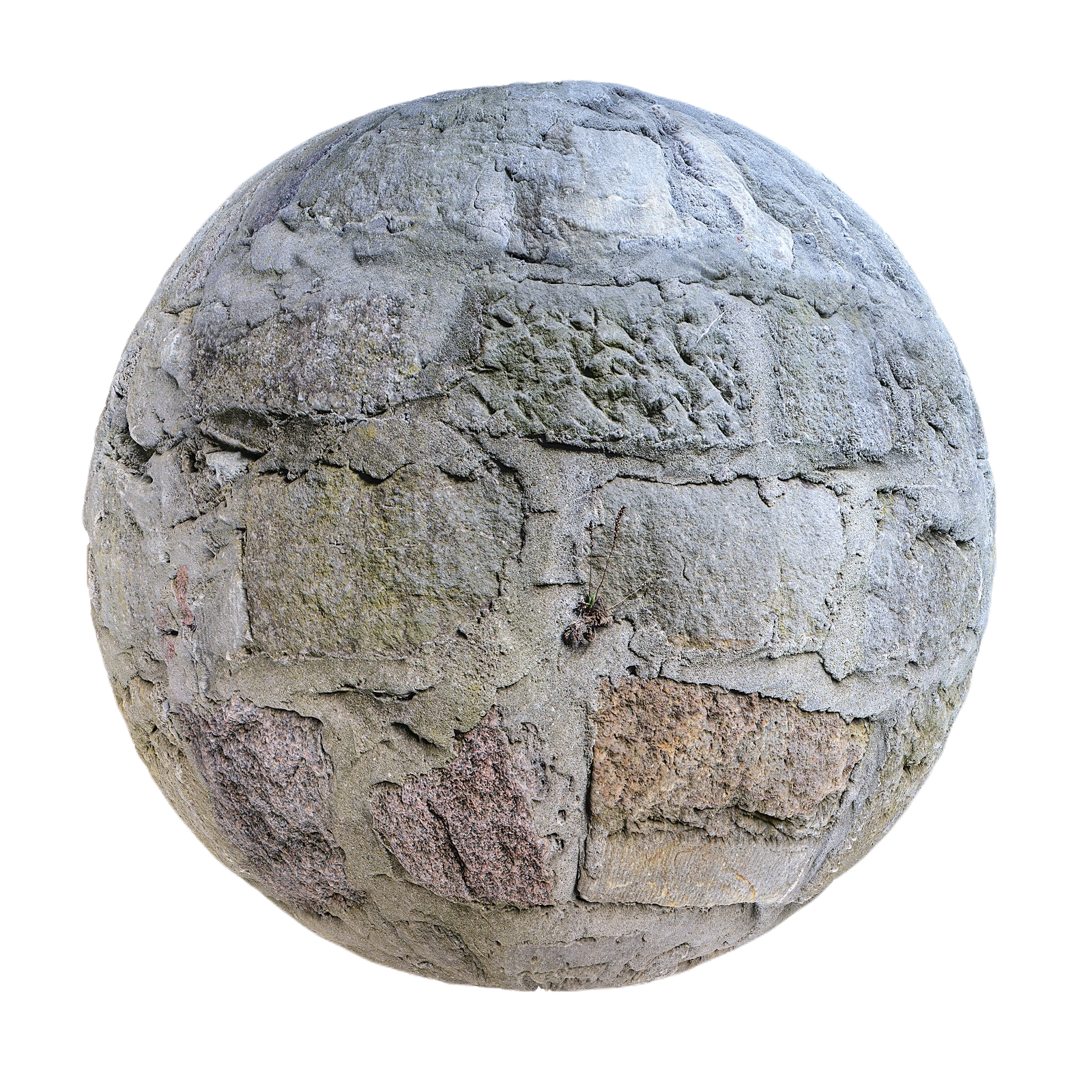 石墙1 CGAxis stone wall